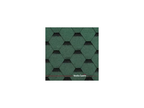 Tegole canadesi per casette in legno verde